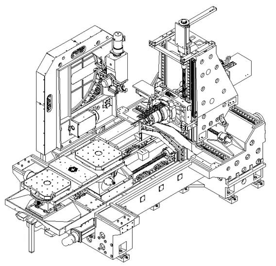 台群HMC-63双交换工作台卧式加工中心的技术优势